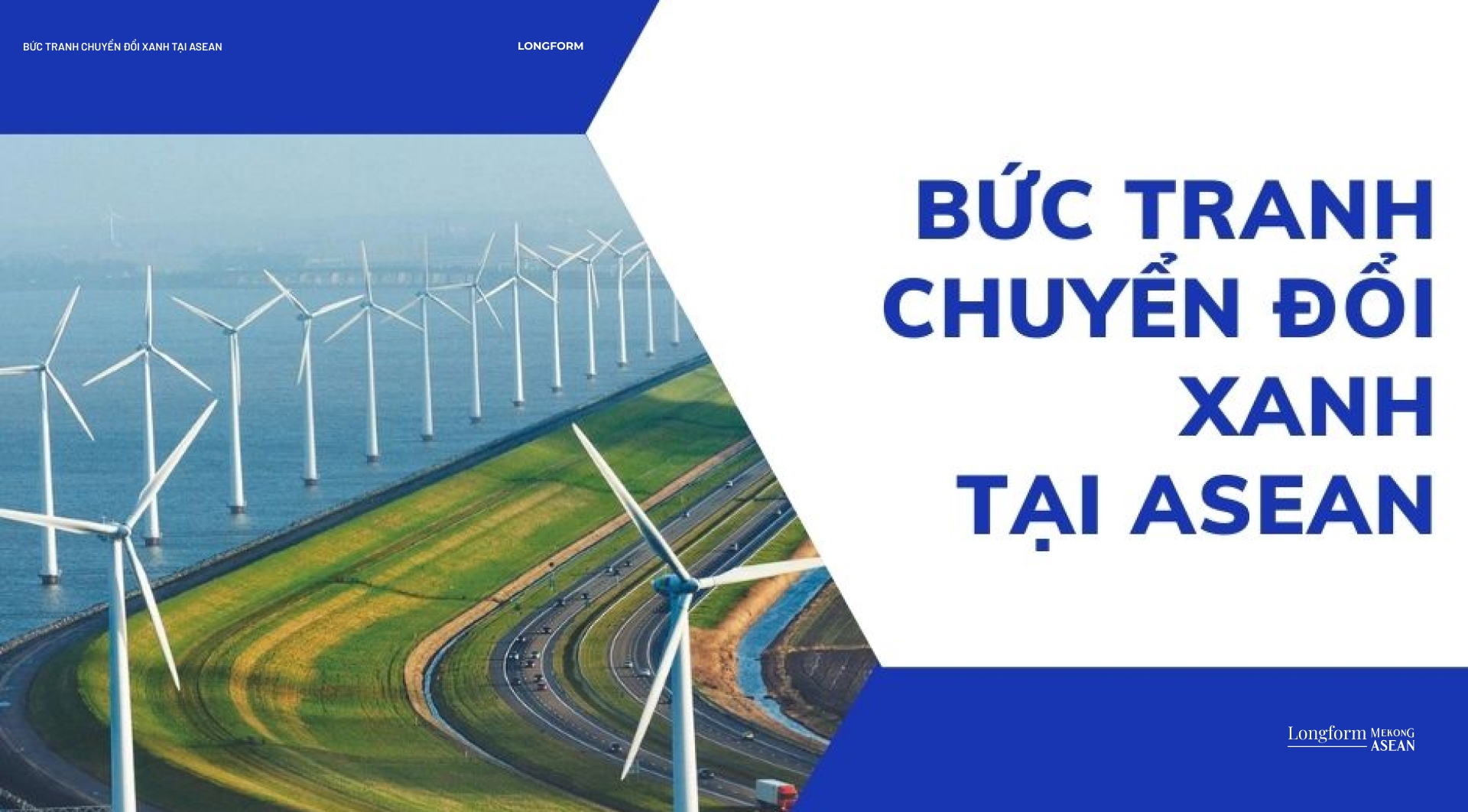 Bức tranh chuyển đổi xanh của ASEAN