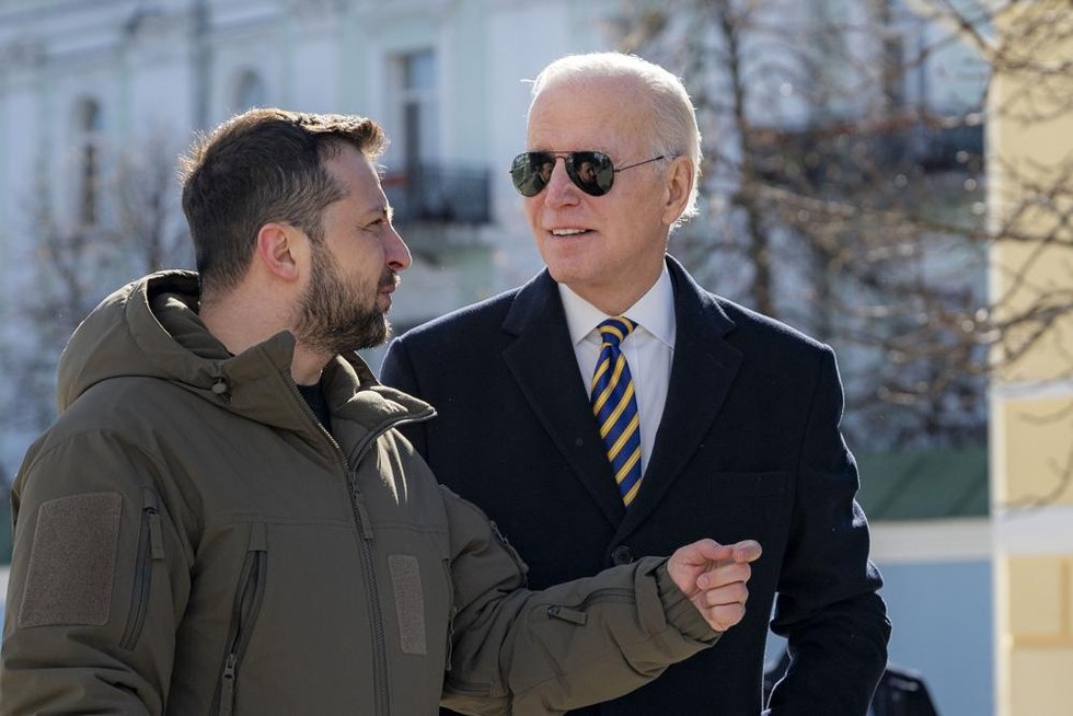 Hé lộ hậu trường chuyến công du bí mật của Tổng thống Biden tới Kiev ảnh 1