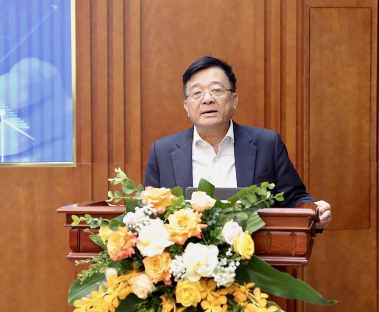 Tổng thư ký Hiệp hội Ngân hàng Việt Nam Nguyễn Quốc Hùng tại hội thảo