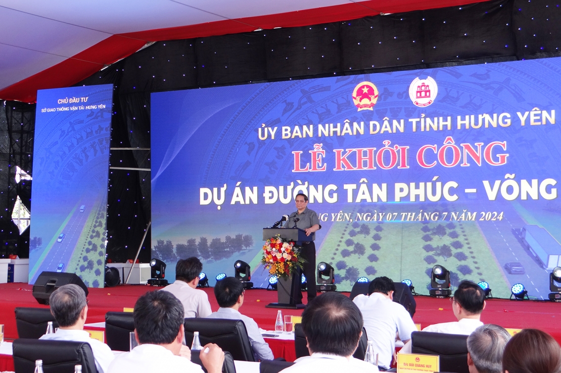 Thủ tướng Chính phủ phát biểu tại buổi lễ.