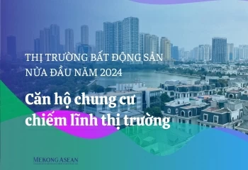 Căn hộ chung cư chiếm lĩnh thị trường BĐS nửa đầu năm 2024