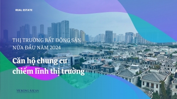 Căn hộ chung cư chiếm lĩnh thị trường BĐS nửa đầu năm 2024