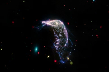 NASA công bố hình ảnh hai thiên hà trong quá trình hợp nhất