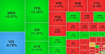 Cổ phiếu của Quốc Cường Gia Lai bị bán tháo, VIX nằm sàn sau khi báo lãi giảm sâu