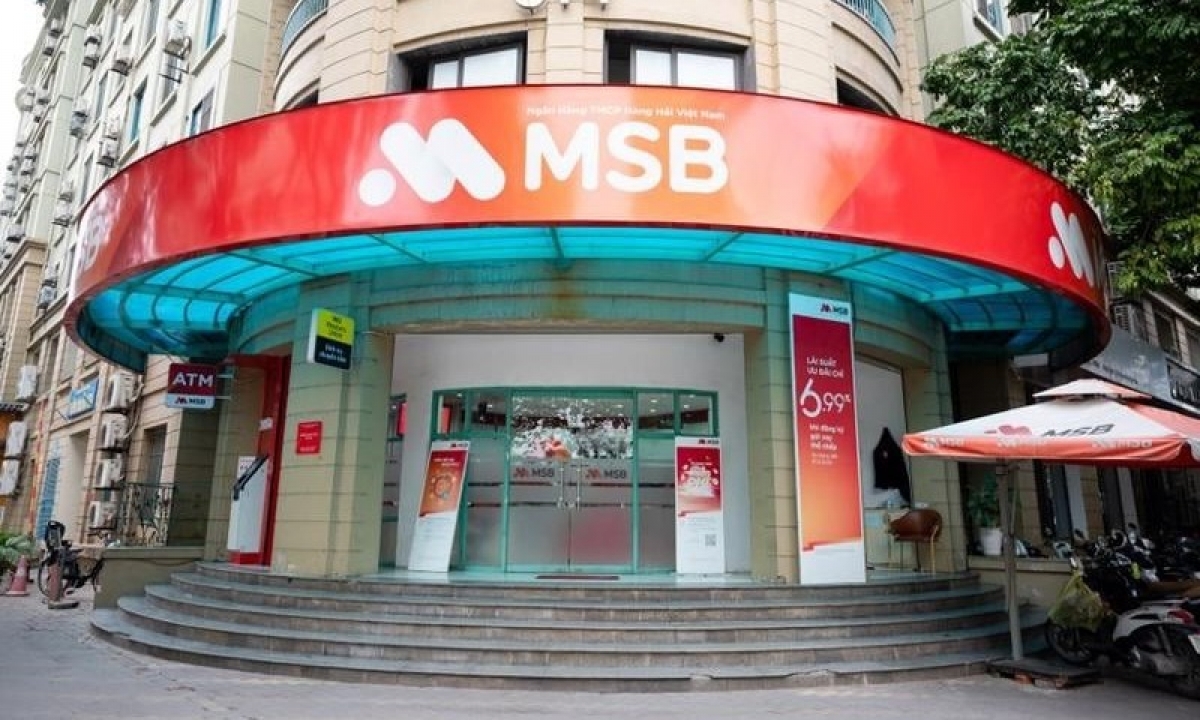 MSB công bố danh sách nhóm cổ đông nắm giữ vốn trên 1%