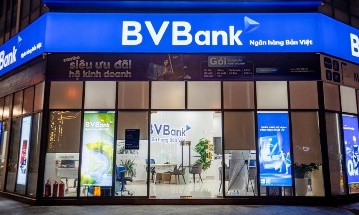 BVBank chính thức tăng vốn điều lệ lên 5.518 tỷ đồng