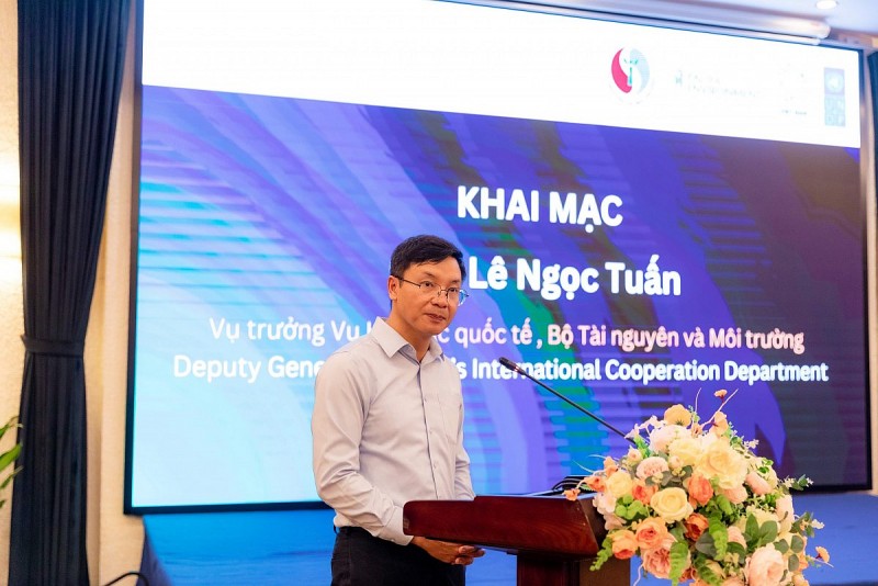 Ông Lê Ngọc Tuấn, Vụ trưởng Vụ Hợp tác quốc tế, Bộ Tài nguyên và Môi trường