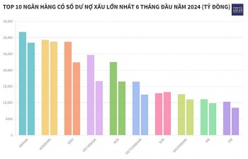 Bức tranh nợ xấu ngân hàng nửa đầu năm 2024