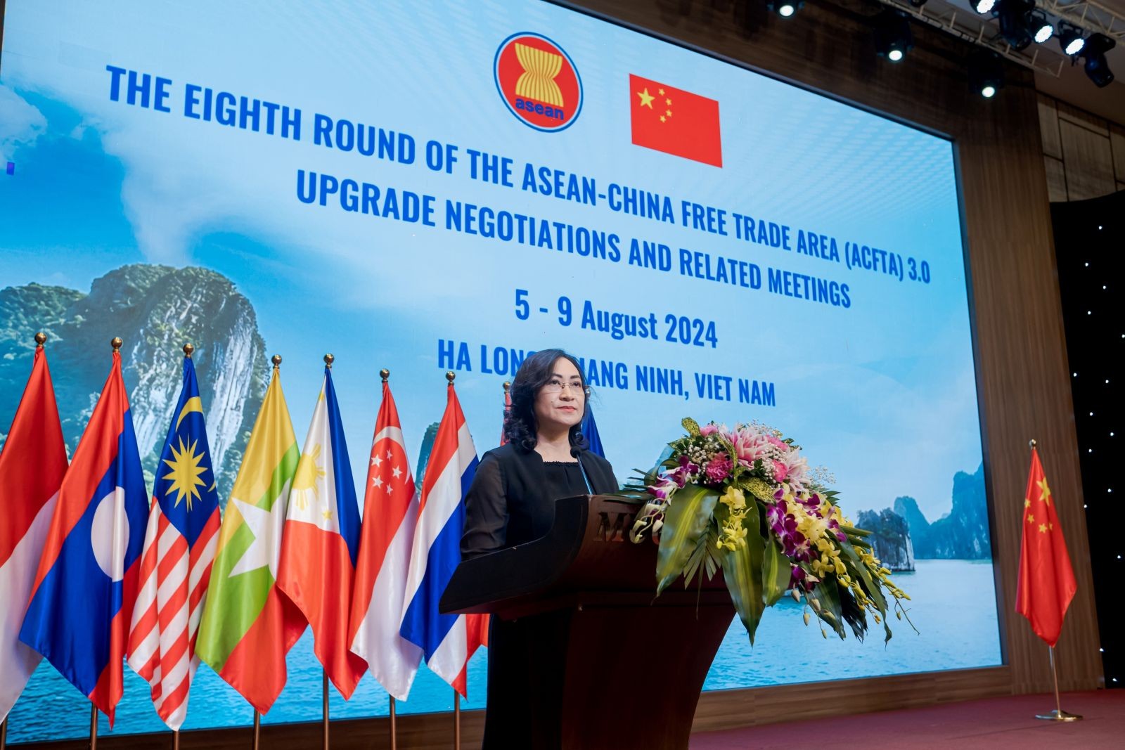 ASEAN và Trung Quốc bước vào vòng đàm phán thứ 8 nâng cấp ACFTA