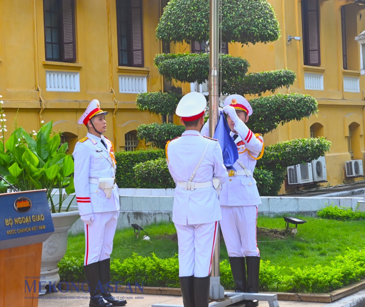 Lễ thượng cờ kỷ niệm 57 năm Ngày thành lập ASEAN