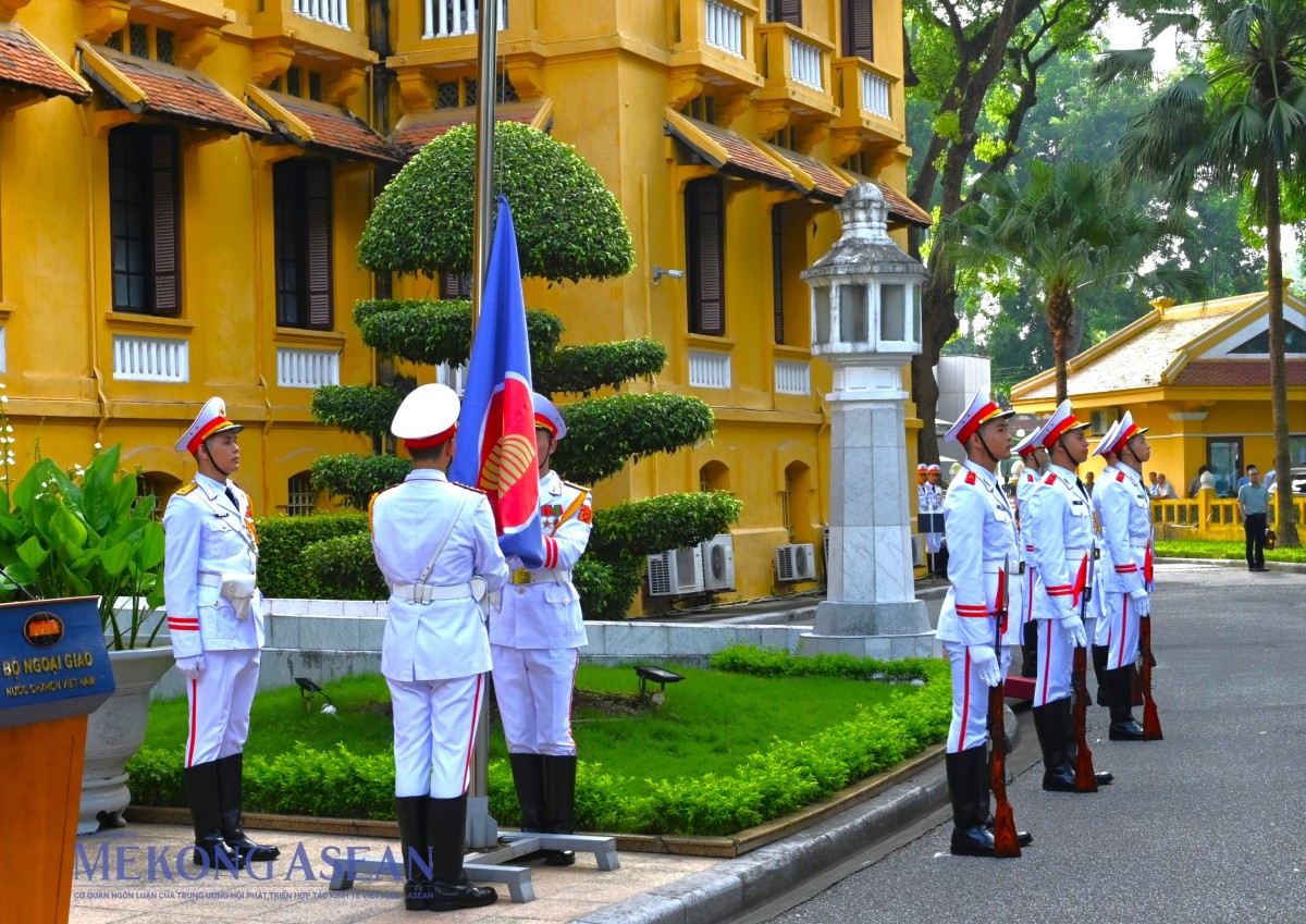 Lễ thượng cờ kỷ niệm 57 năm Ngày thành lập ASEAN