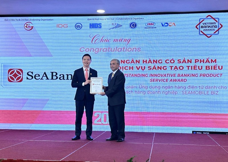 SeABank lần thứ 4 liên tiếp được vinh danh là Ngân hàng Việt Nam tiêu biểu