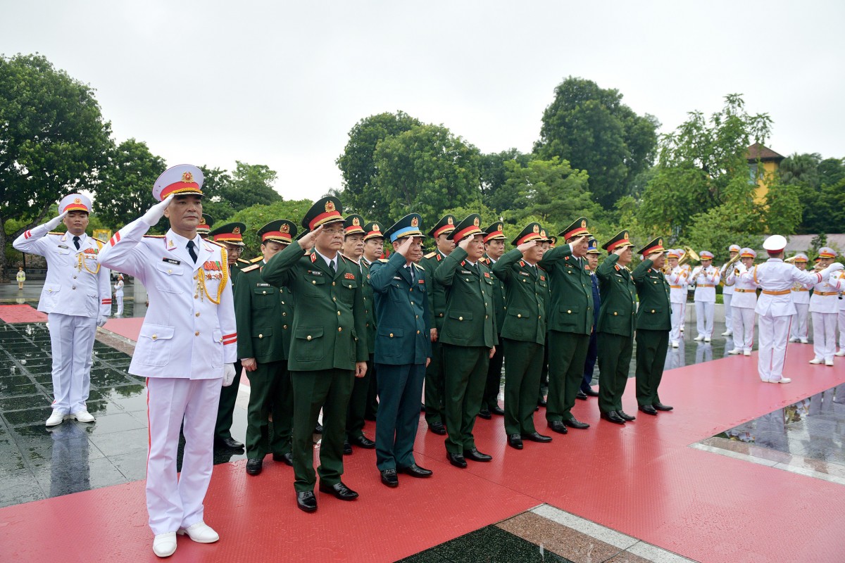 Lãnh đạo Đảng, Nhà nước vào Lăng viếng Chủ tịch Hồ Chí Minh nhân dịp Quốc khánh