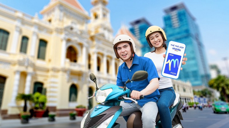 Giảm 50% trên Gojek và Xanh SM khi dùng thẻ trả góp Muadee