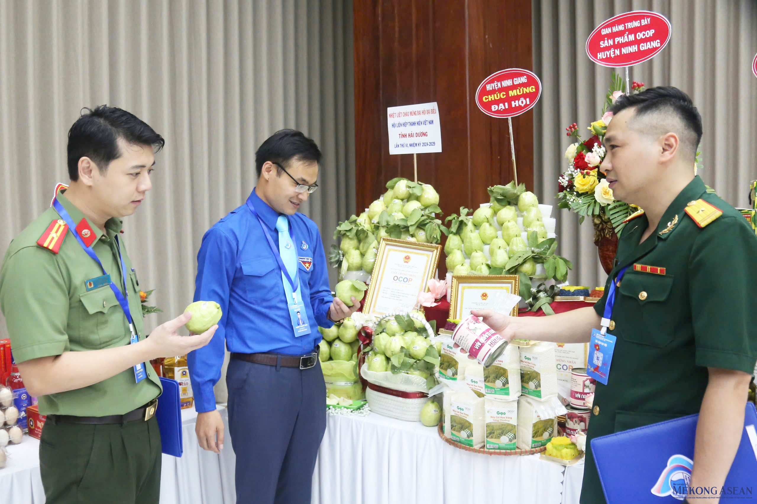 Thông qua triển lãm góp phần giới thiệu, quảng bá, hỗ trợ tiêu thụ sản phẩm OCOP tiêu biểu trên địa bàn tỉnh Hải Dương.