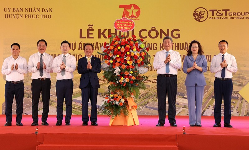 T&T Group khởi công cụm công nghiệp lớn nhất Hà Nội