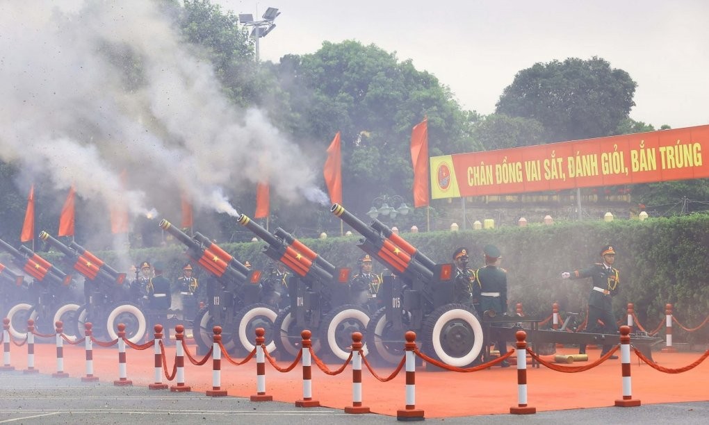 Tổng Bí thư, Chủ tịch nước Tô Lâm chủ trì lễ đón Tổng Bí thư, Chủ tịch nước Lào