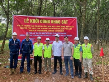 Khởi công khảo sát dự án Trung tâm nghiên cứu khoa học công nghệ hạt nhân