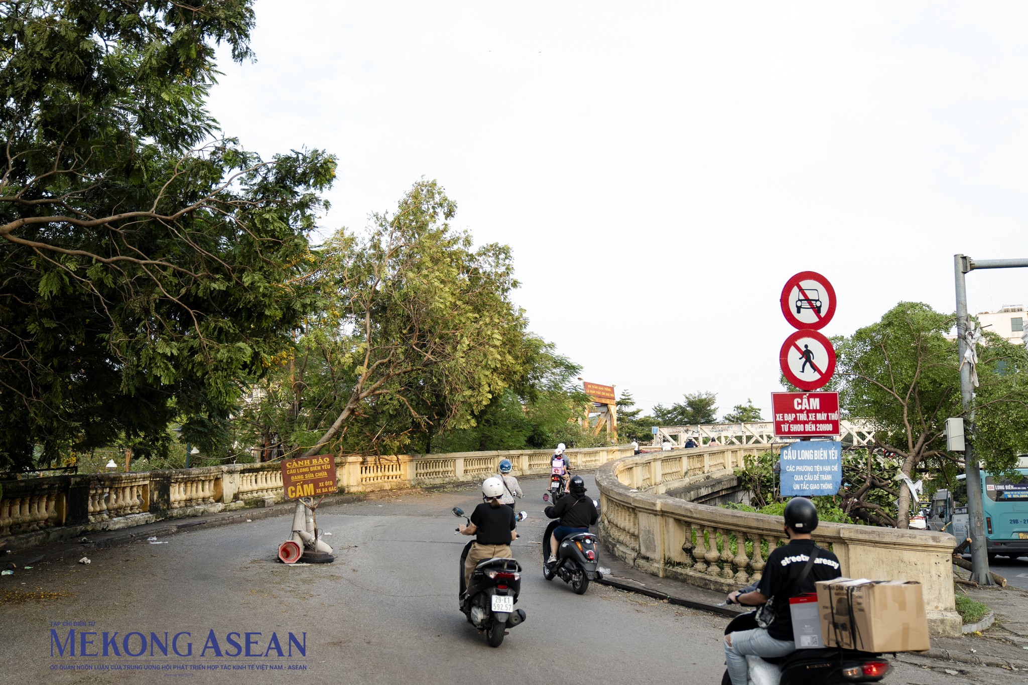 Hà Nội: Giao thông bình thường trở lại trên cầu Long Biên