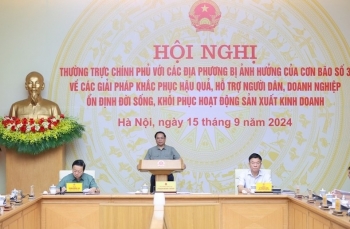 Thủ tướng chủ trì Hội nghị khắc phục hậu quả bão