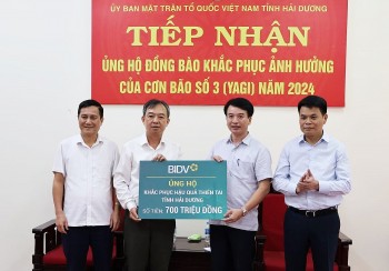 MTTQ tỉnh Hải Dương kêu gọi ủng hộ nhân dân khắc phục thiệt hại do bão số 3