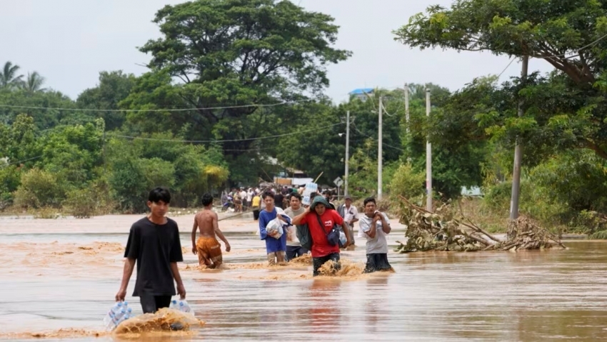 226 người thiệt mạng tại Myanmar do lũ lụt sau bão Yagi