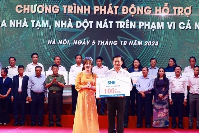 SHB đóng góp gần 150 tỷ đồng cho hoạt động an sinh xã hội