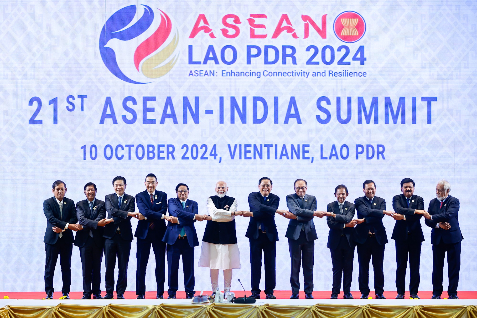 Lãnh đạo các nước ASEAN và Ấn Độ