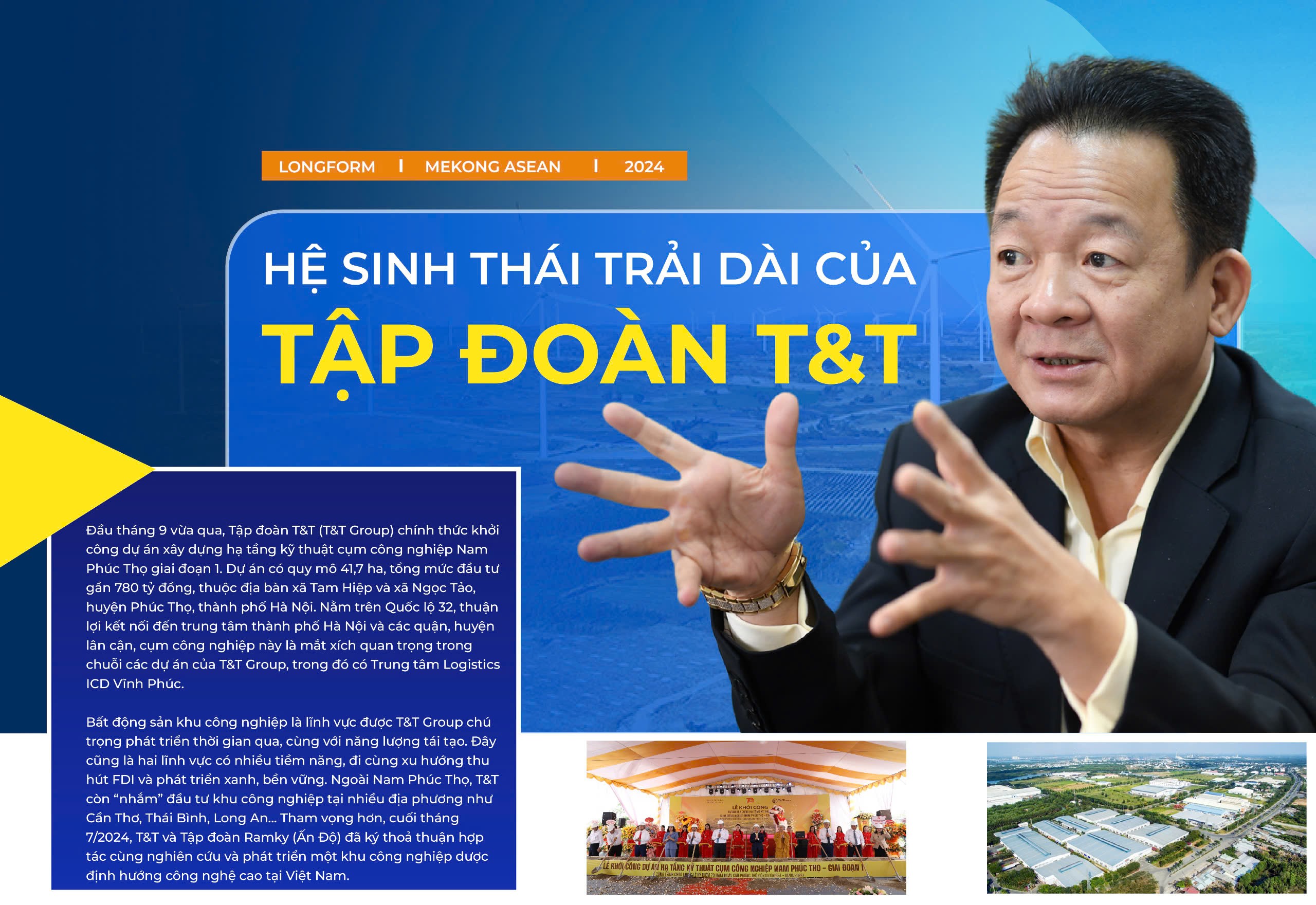 Hệ sinh thái trải dài của Tập đoàn T&T