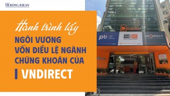 Hành trình lấy ngôi vương vốn điều lệ ngành chứng khoán của VNDirect