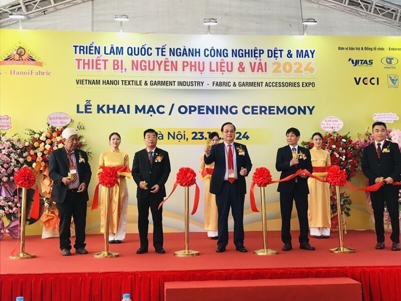 Khai mạc triển lãm quốc tế ngành công nghiệp dệt may năm 2024