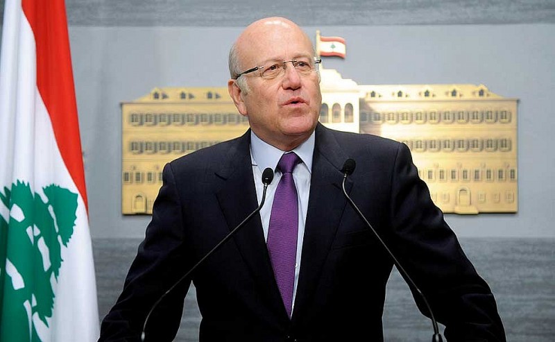 Thủ tướng tạm quyền Lebanon Najib Mikati.