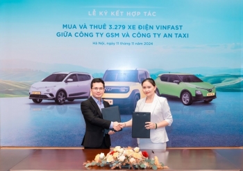 Thêm một đối tác taxi bắt tay với Xanh SM, 'chốt đơn' gần 3.300 xe điện VinFast