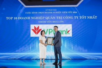 VPBank lọt Top 10 Doanh nghiệp quản trị công ty tốt nhất - Nhóm vốn hóa lớn năm 2024