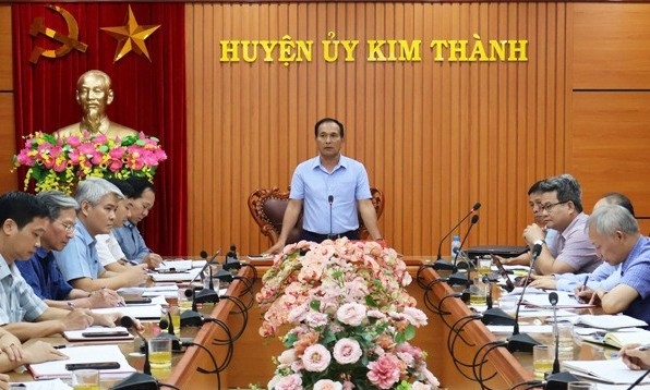 Tổng thu ngân sách của huyện Kim Thành đạt gần 700 tỷ đồng