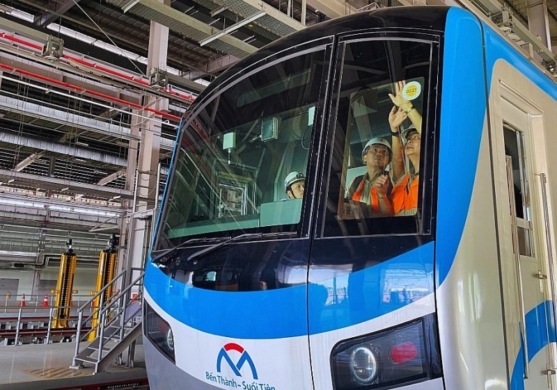 Metro số 1 TP HCM sẽ chính thức vận hành ngày 22/12