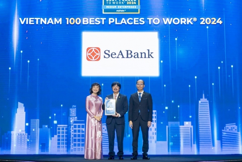 SeABank được vinh danh Nơi làm việc tốt nhất Việt Nam 2024