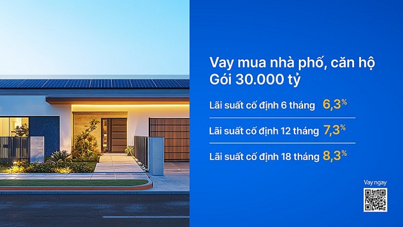 Giải mã sức hút của gói cho vay mua nhà linh hoạt nhất thị trường