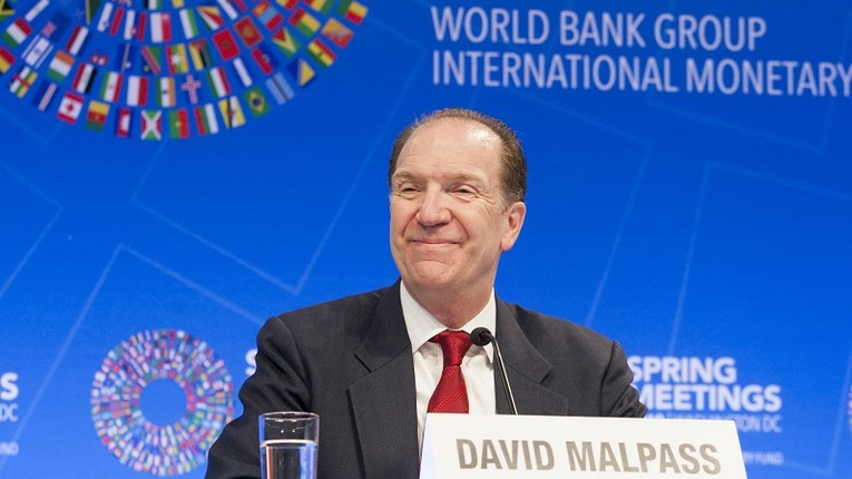 Chủ tịch Ng&acirc;n h&agrave;ng Thế giới David Malpass. Ảnh: World Bank