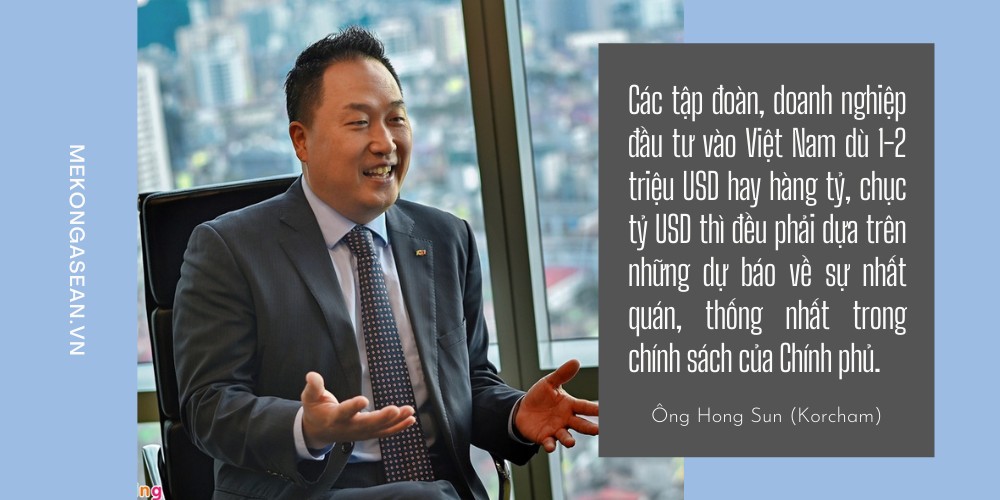 'Sắp có các dự án hàng tỷ USD của Hàn Quốc đầu tư vào Việt Nam'