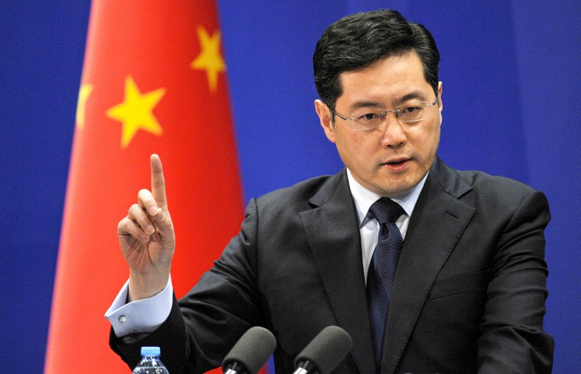 T&acirc;n Bộ trưởng Ngoại giao Trung Quốc Tần Cương. Ảnh: Kyodo News