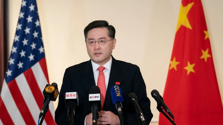 &Ocirc;ng Tần Cương được bổ nhiệm l&agrave;m t&acirc;n Bộ trưởng Ngoại giao Trung Quốc ng&agrave;y 30/12/2022.
