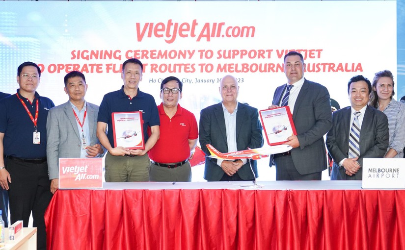 Vietjet c&ocirc;ng bố khai th&aacute;c c&aacute;c đường bay kết nối Việt Nam &ndash; &Uacute;c.