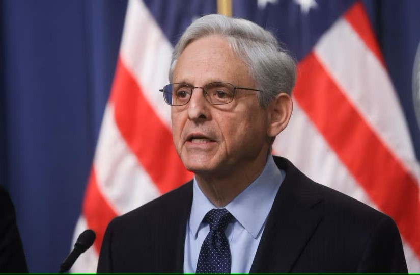 Bộ trưởng Tư ph&aacute;p Mỹ Merrick Garland ng&agrave;y 12/1 bổ nhiệm một c&ocirc;ng tố vi&ecirc;n đặc biệt điều tra vụ t&agrave;i liệu mật của &ocirc;ng Biden. Ảnh: Reuters