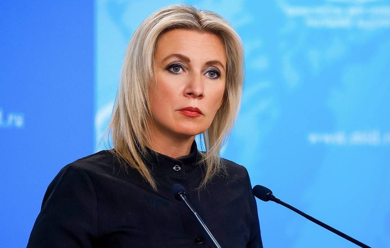 Người ph&aacute;t ng&ocirc;n Bộ Ngoại giao Nga Maria Zakharova. Ảnh: TASS