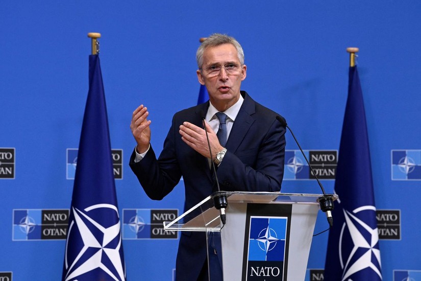 Tổng thư k&yacute; NATO Jens Stoltenberg. Ảnh: AFP