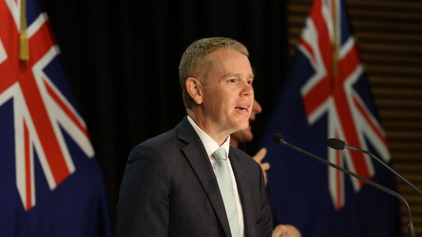 T&acirc;n Thủ tướng New Zealand Chris Hipkins. Ảnh: AFP