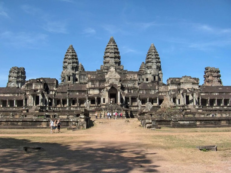 Khu vực đền Angkor trải rộng tr&ecirc;n diện t&iacute;ch l&ecirc;n tới 170ha v&agrave; được coi như di t&iacute;ch t&ocirc;n gi&aacute;o lớn nhất thế giới. Ảnh: leeloo/Fotolia