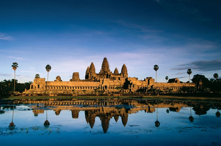 Nhiều du kh&aacute;ch tới thăm khu vực đền Angkor để trải qua cảnh b&igrave;nh minh v&agrave; ho&agrave;ng h&ocirc;n ngoạn mục. Ảnh: Getty Images