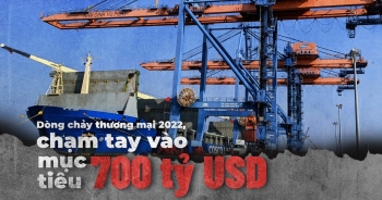 Dòng chảy thương mại 2022, chạm tay vào mục tiêu 700 tỷ USD